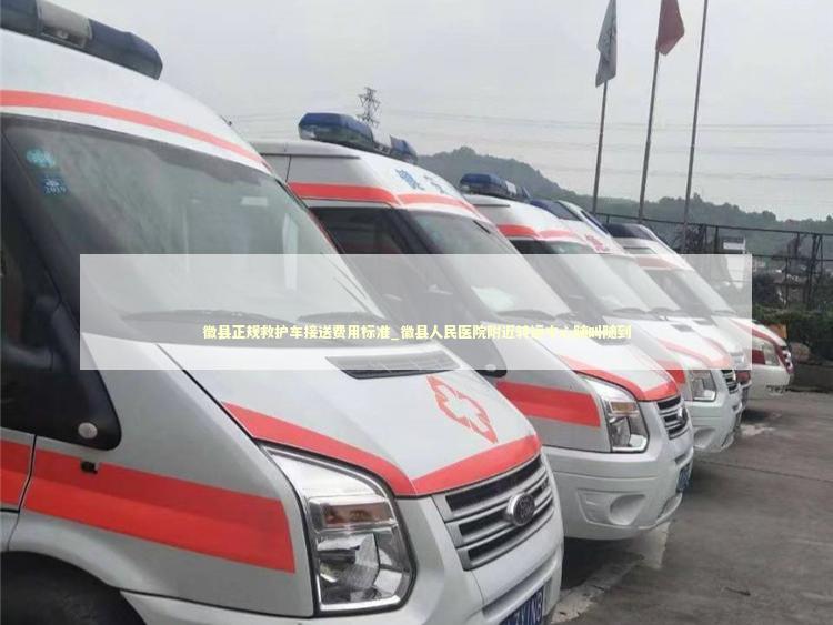 徽县正规救护车接送费用标准_徽县人民医院附近转运中心随叫随到